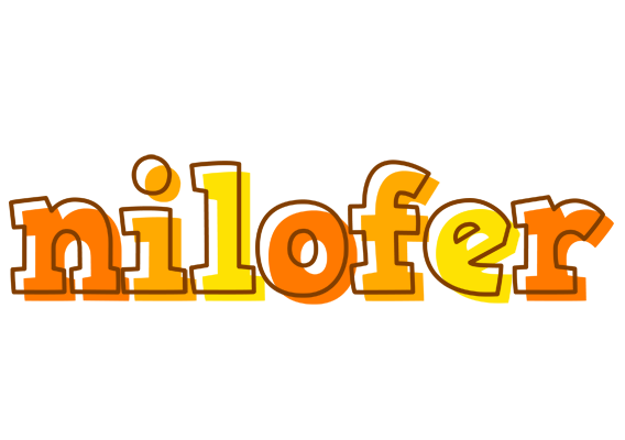 Nilofer desert logo