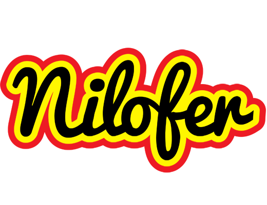 Nilofer flaming logo