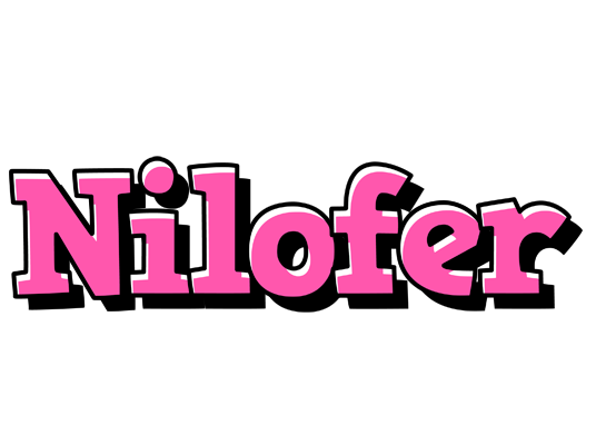 Nilofer girlish logo
