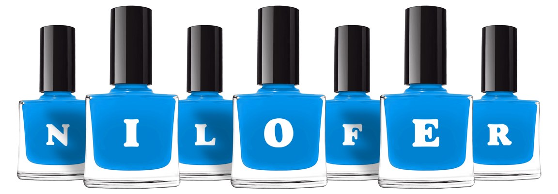 Nilofer glossy logo