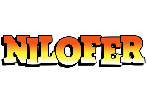 Nilofer sunset logo