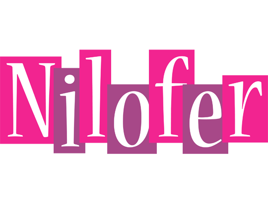 Nilofer whine logo