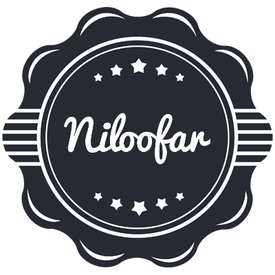 Niloofar badge logo