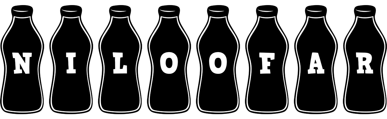 Niloofar bottle logo