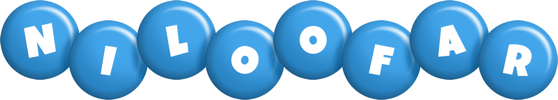 Niloofar candy-blue logo