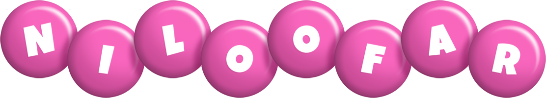 Niloofar candy-pink logo