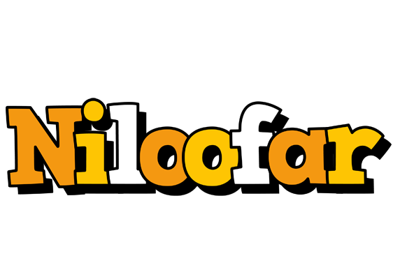 Niloofar cartoon logo