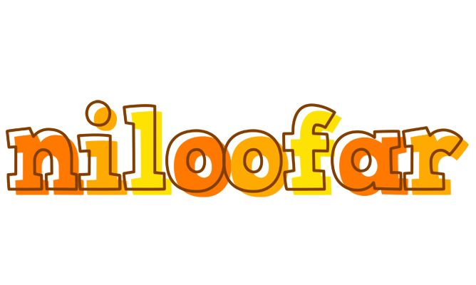 Niloofar desert logo