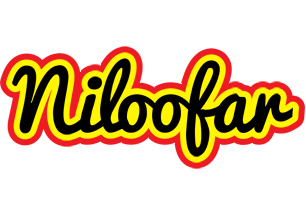 Niloofar flaming logo