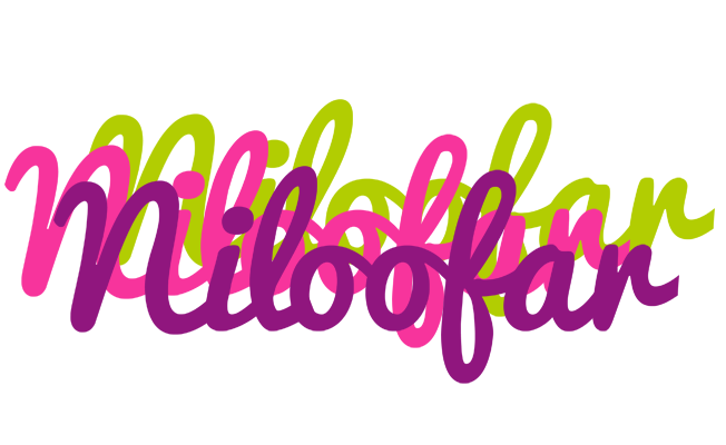 Niloofar flowers logo
