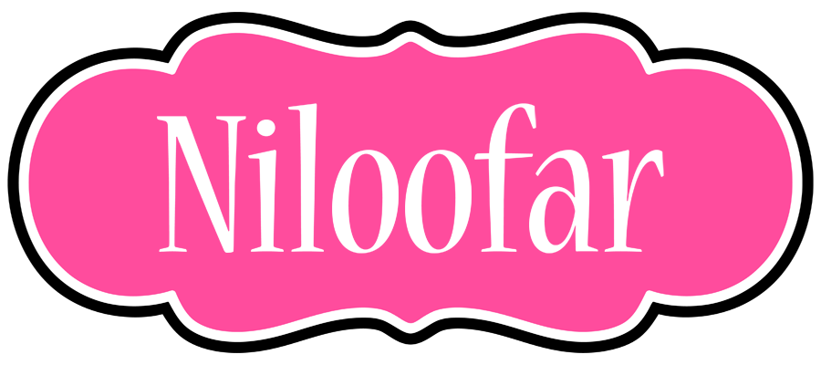 Niloofar invitation logo