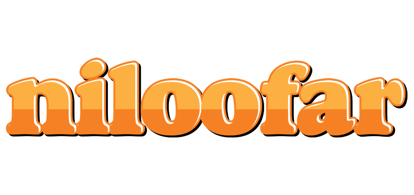 Niloofar orange logo