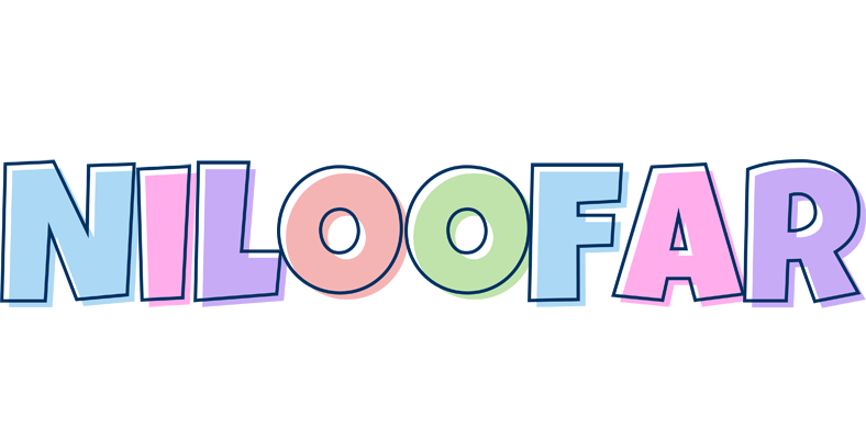 Niloofar pastel logo