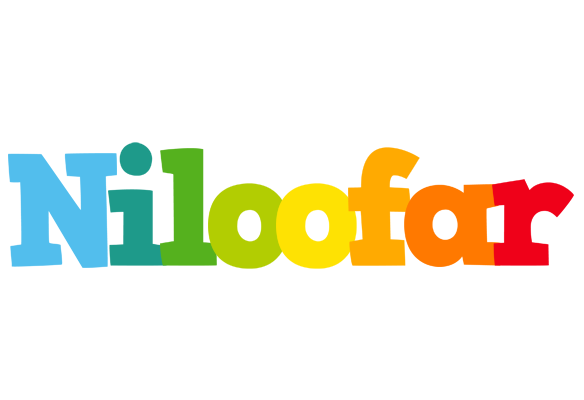 Niloofar rainbows logo