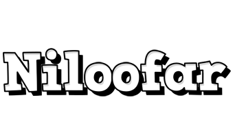 Niloofar snowing logo