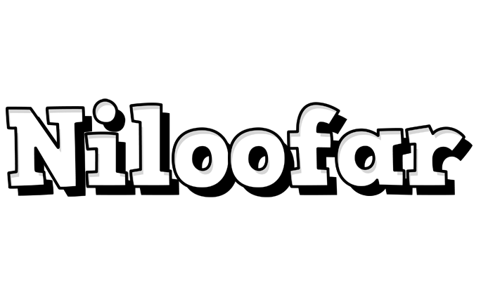 Niloofar snowing logo