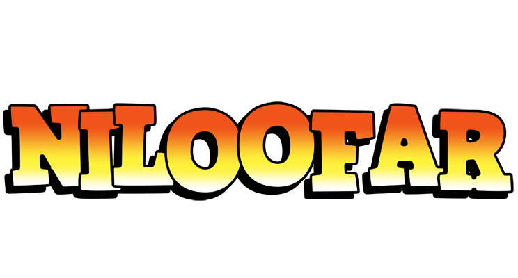 Niloofar sunset logo