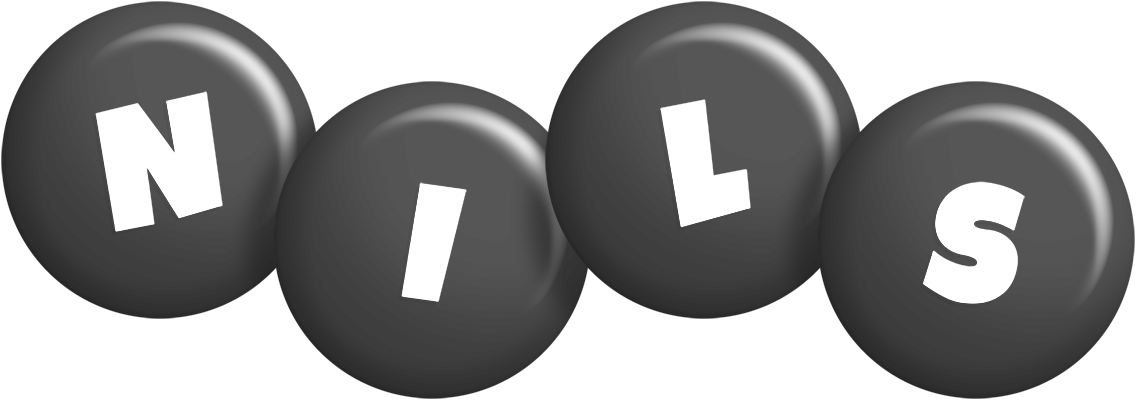 Nils candy-black logo