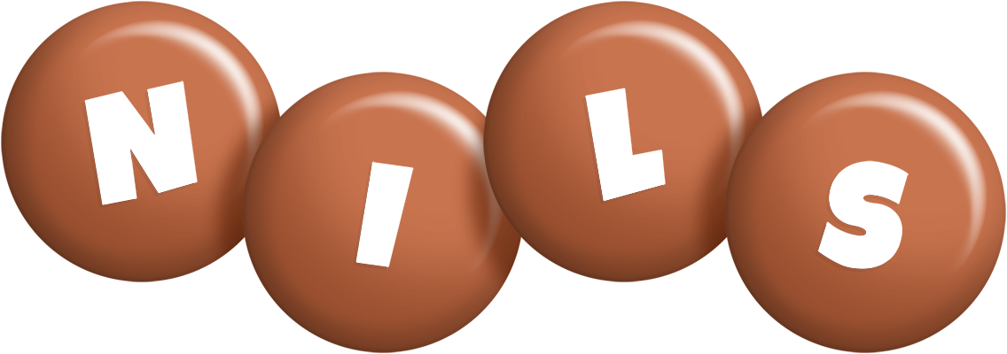 Nils candy-brown logo