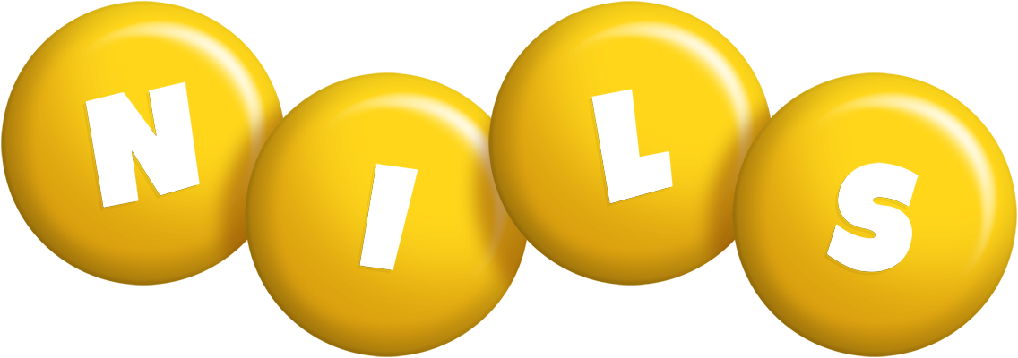 Nils candy-yellow logo