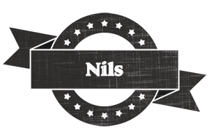 Nils grunge logo