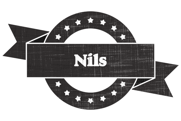 Nils grunge logo