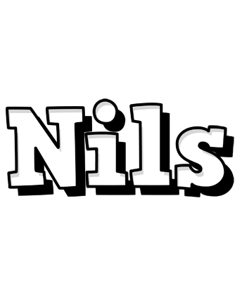 Nils snowing logo