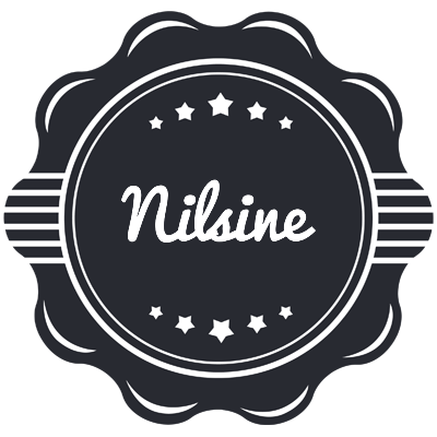 Nilsine badge logo