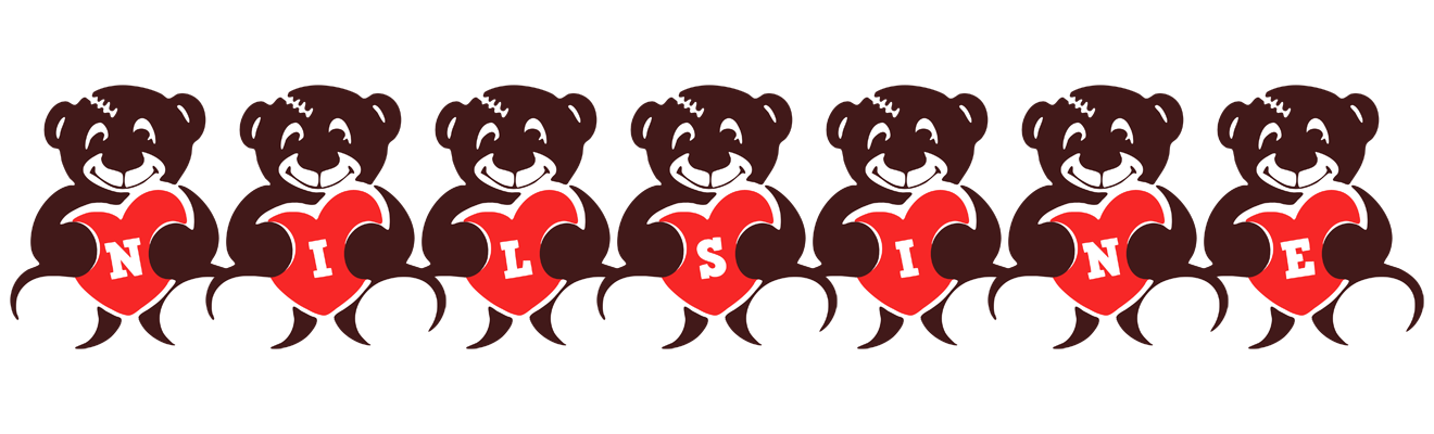Nilsine bear logo