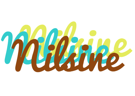 Nilsine cupcake logo