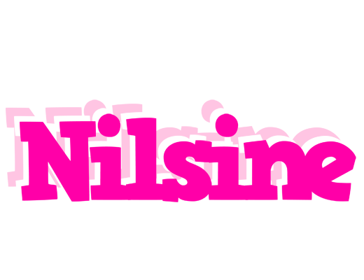 Nilsine dancing logo