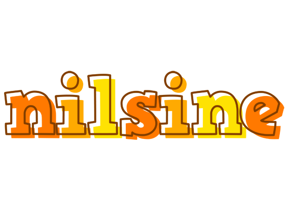 Nilsine desert logo