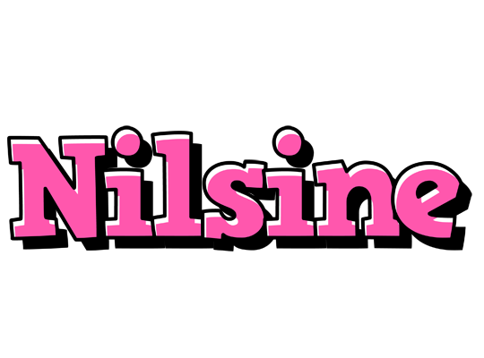 Nilsine girlish logo