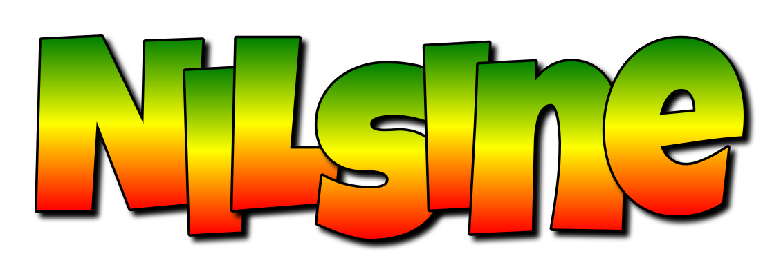 Nilsine mango logo
