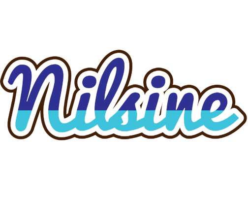 Nilsine raining logo
