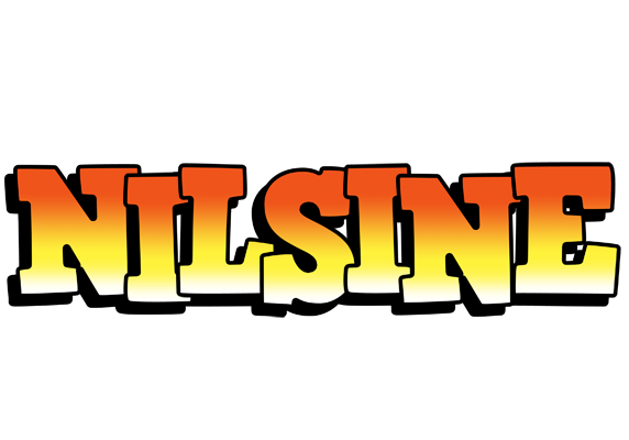 Nilsine sunset logo