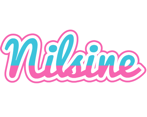 Nilsine woman logo