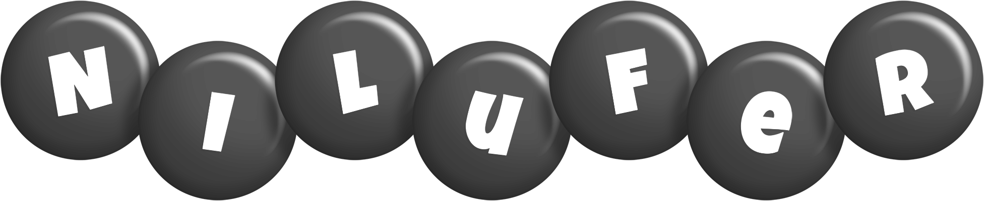 Nilufer candy-black logo
