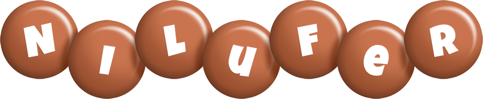 Nilufer candy-brown logo