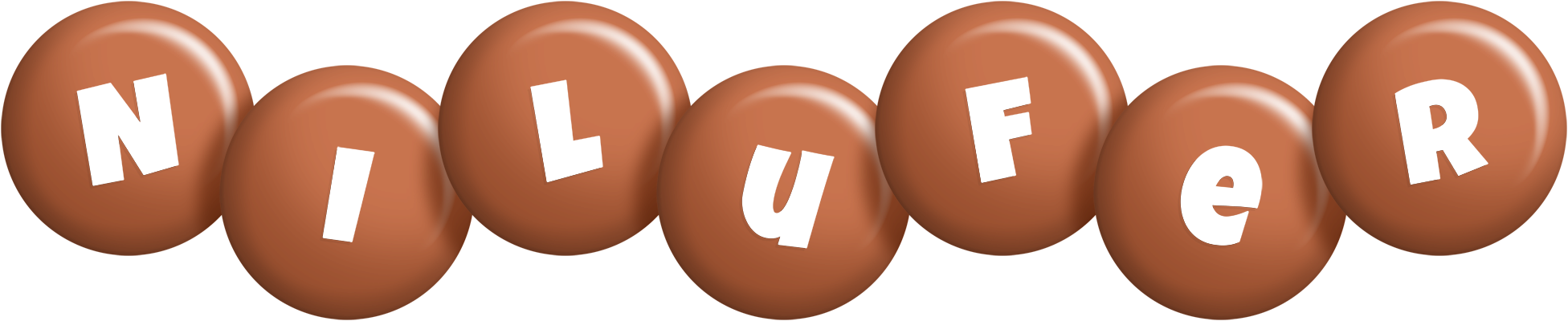Nilufer candy-brown logo