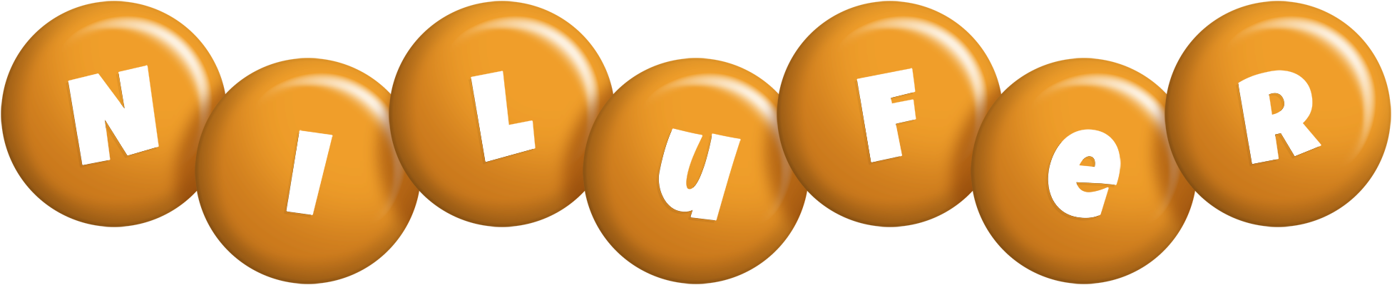 Nilufer candy-orange logo