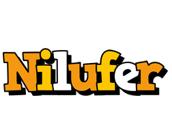 Nilufer cartoon logo