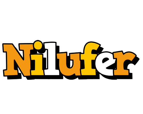 Nilufer cartoon logo