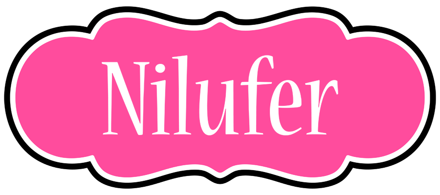 Nilufer invitation logo