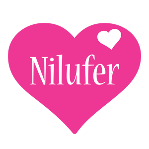 Nilufer love-heart logo