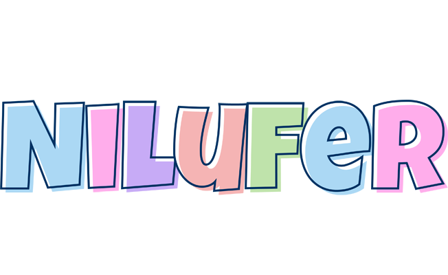 Nilufer pastel logo