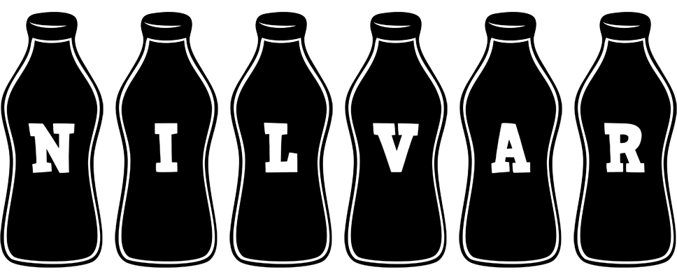 Nilvar bottle logo