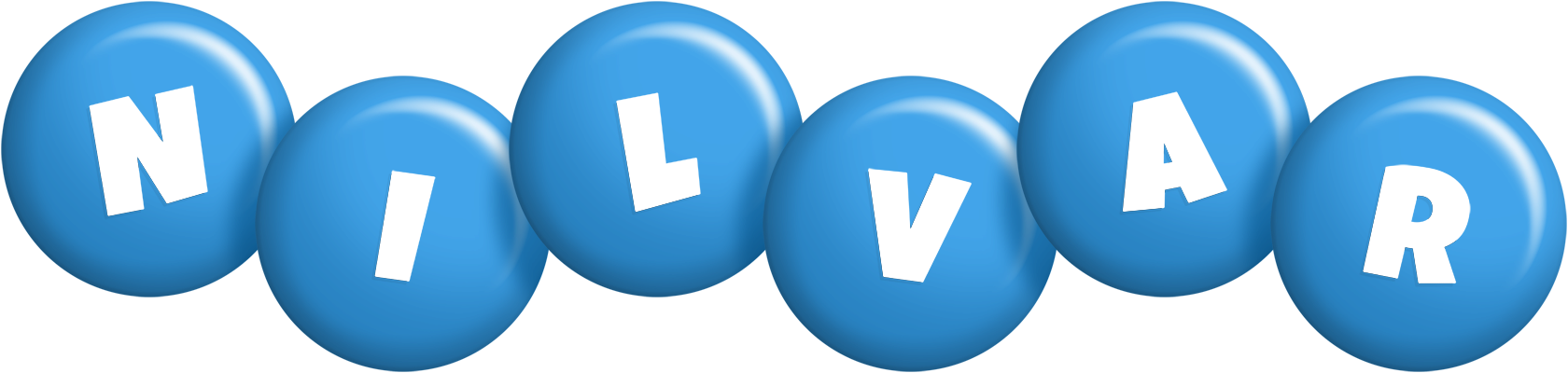 Nilvar candy-blue logo