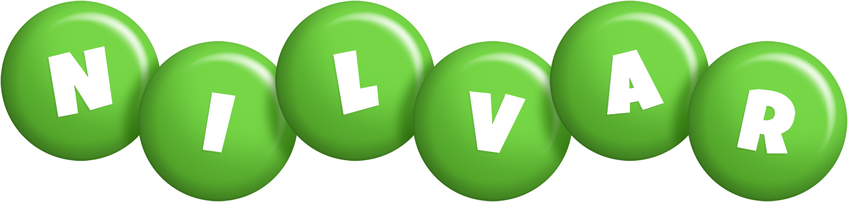 Nilvar candy-green logo
