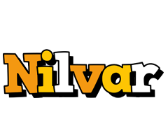 Nilvar cartoon logo